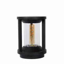 Luminaires Lucide Borne d'éclairage Lucide CADIX Noir, 1 lumière