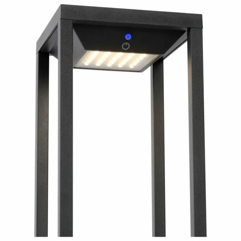 Luminaires Lucide Borne d'éclairage Lucide TENSO SOLA LED Anthracite