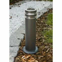 Luminaires Lutec Borne d'éclairage LUTEC FOCUS Anthracite