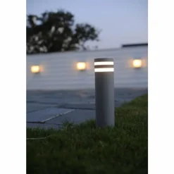 Luminaires Lutec Borne d'éclairage LUTEC FOCUS Anthracite, 1 lumière