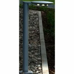 Luminaires Lutec Borne d'éclairage LUTEC GHOST LED Anthracite, 6 lumières