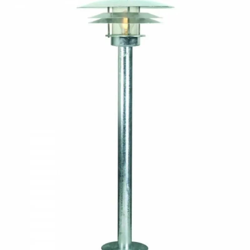 Luminaires Nordlux Borne d'éclairage Nordlux AMALIENBORG Zingué, 1 lumière