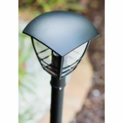 Luminaires Rustiques-Luminaires Philips Borne d'éclairage Philips myGarden CREEK Noir, Transparent, 1 lumière