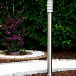 hofstein Borne d'éclairage Tunes Acier inoxydable, 1 lumière