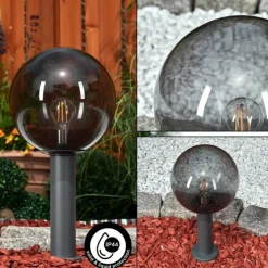 hofstein Borne lumineuse Bostarenga Anthracite, 1 lumière