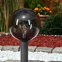 hofstein Borne lumineuse Bostarenga Anthracite, 1 lumière