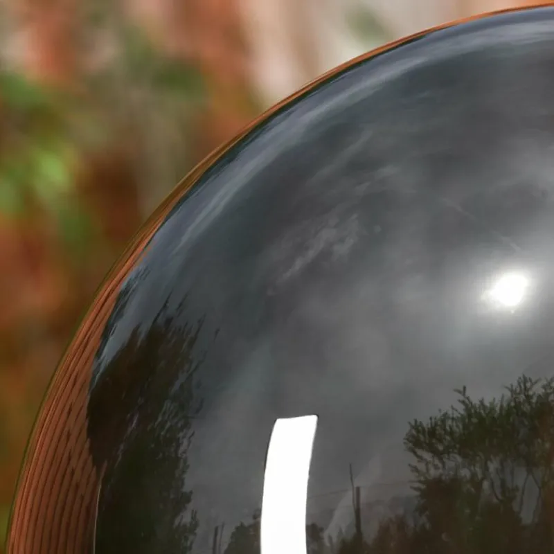 Suspension Verre Fumé-hofstein Borne lumineuse Bostarenga Anthracite, 1 lumière, Détecteur de mouvement