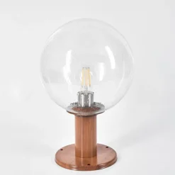 hofstein Borne lumineuse Bubodefo Brun, Couleur bois, 1 lumière