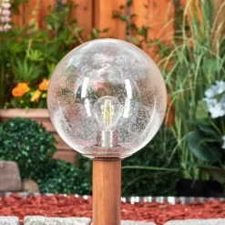 hofstein Borne lumineuse Bubodefo Brun, Couleur bois, 1 lumière