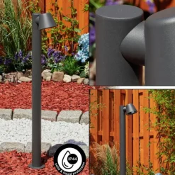 hofstein Borne lumineuse Cook Noir, 1 lumière