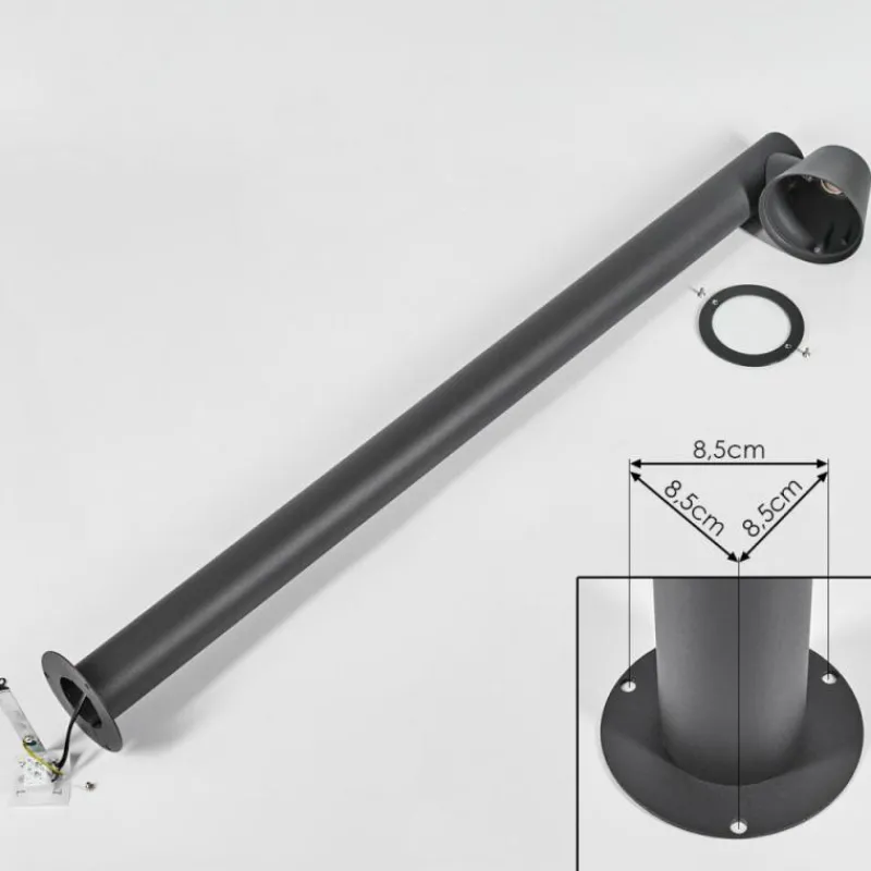 hofstein Borne lumineuse Cook Noir, 1 lumière