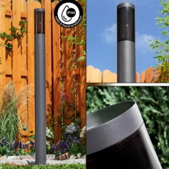 hofstein Borne lumineuse Gaborone Anthracite, 1 lumière