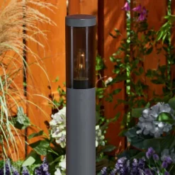 hofstein Borne lumineuse Gaborone Anthracite, 1 lumière