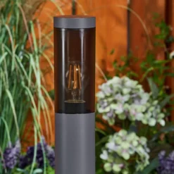 hofstein Borne lumineuse Gaborone Anthracite, 1 lumière