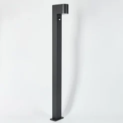 hofstein Borne lumineuse Kingstown Anthracite, 1 lumière, Détecteur de mouvement