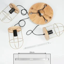 Lampes Vintages & Rétros-hofstein Borne lumineuse Oiba Anthracite, 1 lumière