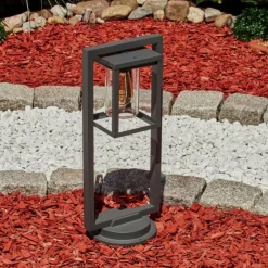 hofstein Borne lumineuse Parkkola Anthracite, 1 lumière