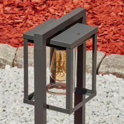 hofstein Borne lumineuse Parkkola Anthracite, 1 lumière