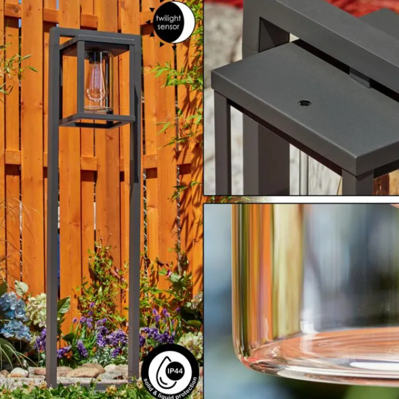 hofstein Borne lumineuse Parkkola Anthracite, 1 lumière