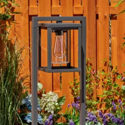 hofstein Borne lumineuse Parkkola Anthracite, 1 lumière