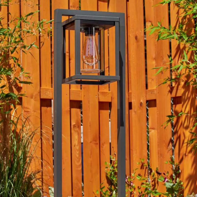 hofstein Borne lumineuse Parkkola Anthracite, 1 lumière