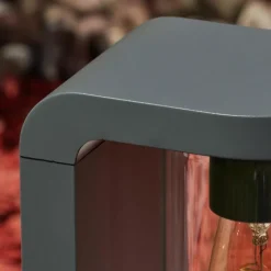 hofstein Borne lumineuse Radnor Anthracite, 1 lumière