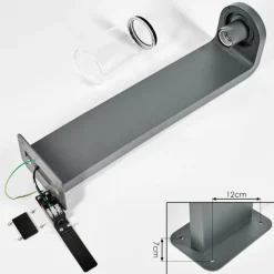 hofstein Borne lumineuse Radnor Anthracite, 1 lumière