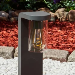 hofstein Borne lumineuse Radnor Anthracite, 1 lumière