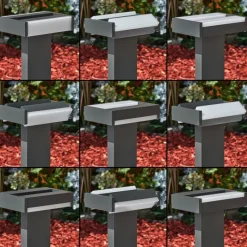 hofstein Borne lumineuse Ramalheira LED Anthracite, 1 lumière