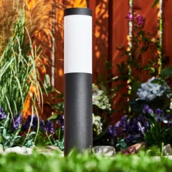 hofstein Borne lumineuse Ruti Noir, 1 lumière