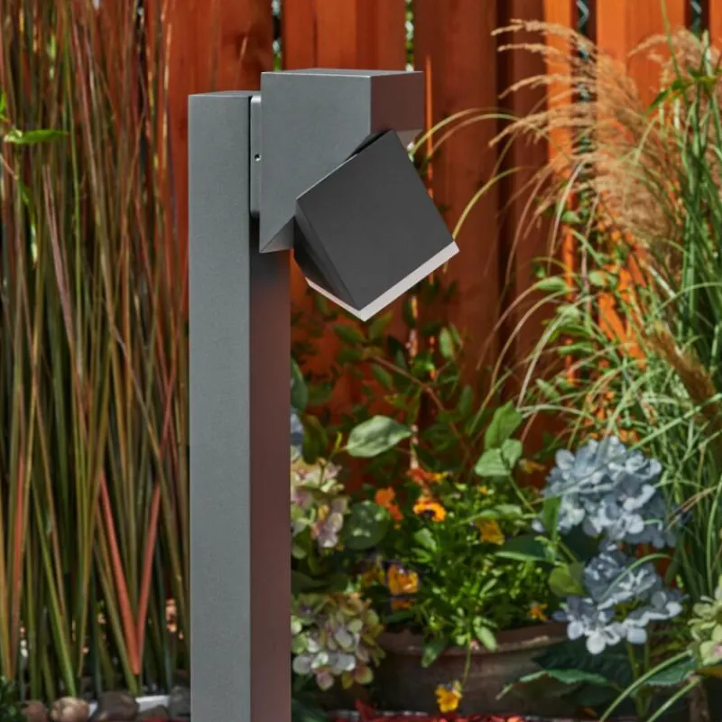 hofstein Borne lumineuse Toogong LED Anthracite, 1 lumière