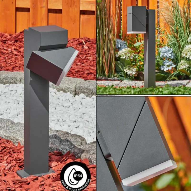 hofstein Borne lumineuse Toogong LED Anthracite, 1 lumière