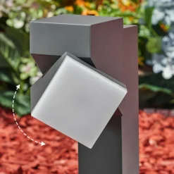 hofstein Borne lumineuse Toogong LED Anthracite, 1 lumière