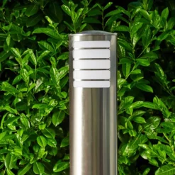 hofstein Borne lumineuse Alslev Acier inoxydable, 1 lumière