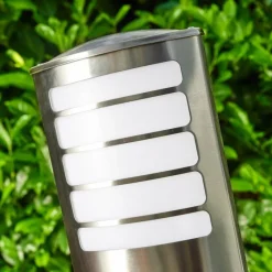 hofstein Borne lumineuse Alslev Acier inoxydable, 1 lumière