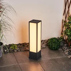 hofstein Borne lumineuse Apidou LED Anthracite, 1 lumière
