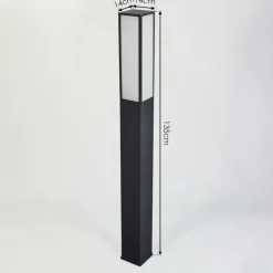 hofstein Borne lumineuse Apidou LED Anthracite, 1 lumière