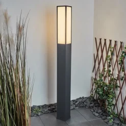 hofstein Borne lumineuse Apidou LED Anthracite, 1 lumière