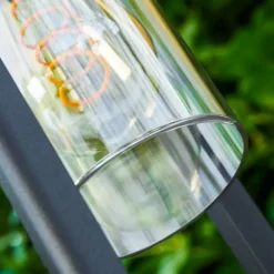 hofstein Borne lumineuse Baoshan Noir, 1 lumière