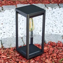 hofstein Borne lumineuse Baoshan Noir, 1 lumière