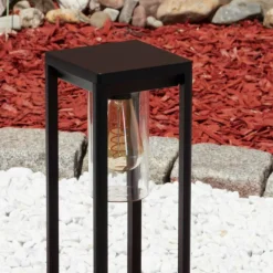 hofstein Borne lumineuse Baoshan Noir, 1 lumière