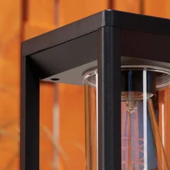 hofstein Borne lumineuse Baoshan Noir, 1 lumière