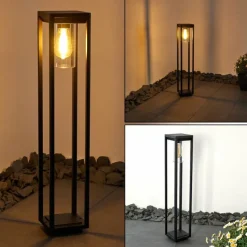 hofstein Borne lumineuse Baoshan Noir, 1 lumière