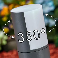 hofstein Borne lumineuse Baulund LED Anthracite, 1 lumière