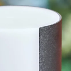 hofstein Borne lumineuse Baulund LED Noir, 1 lumière