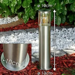 hofstein Borne lumineuse Bodio Chrome, 1 lumière