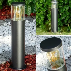 hofstein Borne lumineuse Bodio Noir, 1 lumière