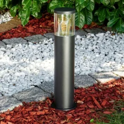 hofstein Borne lumineuse Bodio Noir, 1 lumière