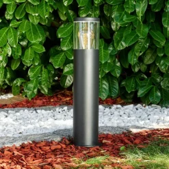 hofstein Borne lumineuse Bodio Noir, 1 lumière