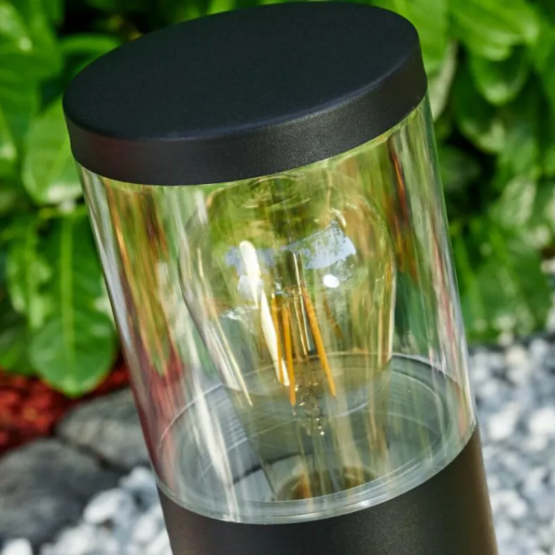 hofstein Borne lumineuse Bodio Noir, 1 lumière